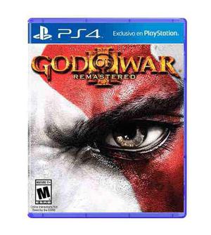 Juego ps4: god of war 3 remastered