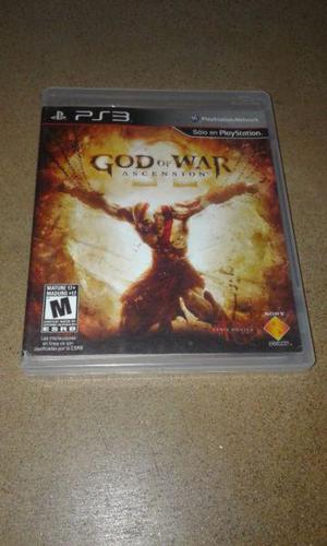 God of war ascension ps3 usado como nuevo