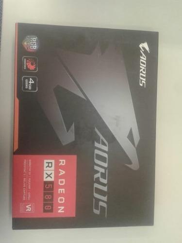 Placa De Video Aorus Radeon Rx580 4gb Gddrs