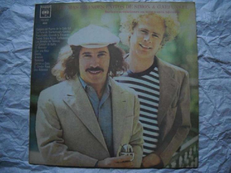 simon and garfunkel los mas grandes exitos lp vinilo estado