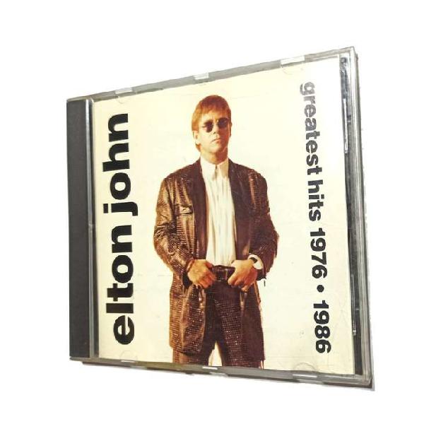 Cd Elton John Greatest Hits 1976 - 1986 Grandes Exitos Retro