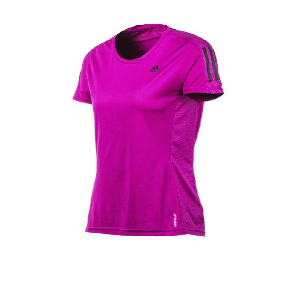 Remera adidas running own the run mujer violeta