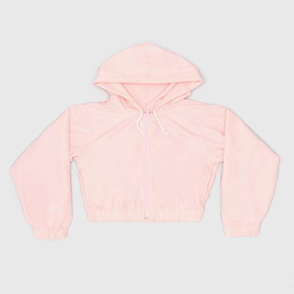 Campera rompeviento rosa chelsea market full dambo