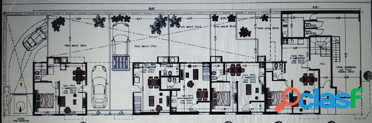 DEPARTAMENTO MONOAMBIENTE AL FRENTE CON BALCON, PISO 2, DTO D, TEMPERLEY.